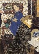 Edouard Vuillard Mixi Ya and Valle car Weilenafu oil